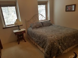 Country Rose bedroom at A Wild Rose near Glacier National Park